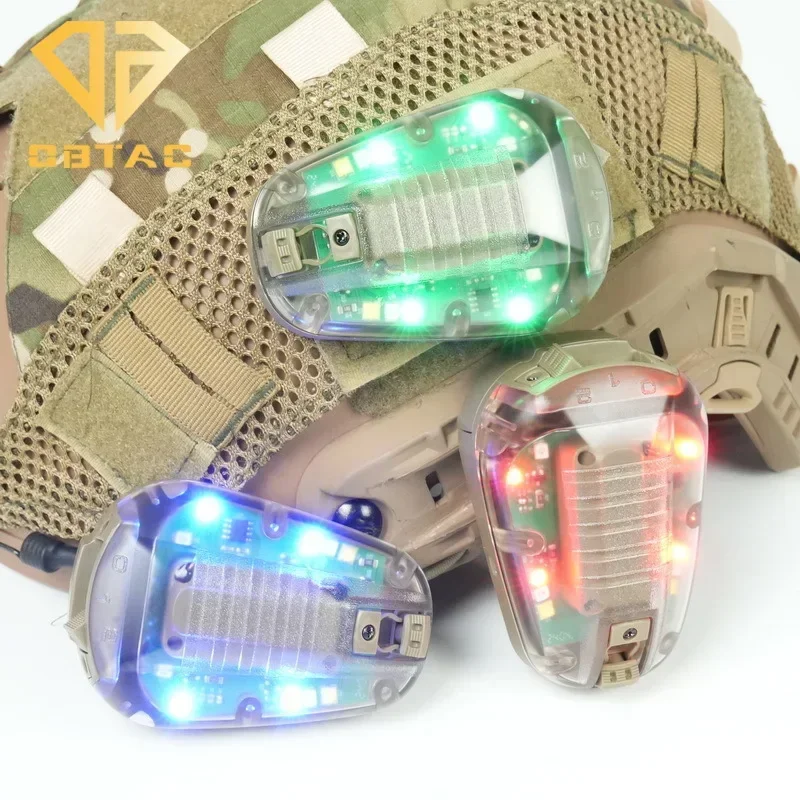 GEN4 Tactical Fast Install Helmet Strobe Light Waterproof Ladybird Lamp Survival Safety Signal Flash Light Hunting Survival Tool