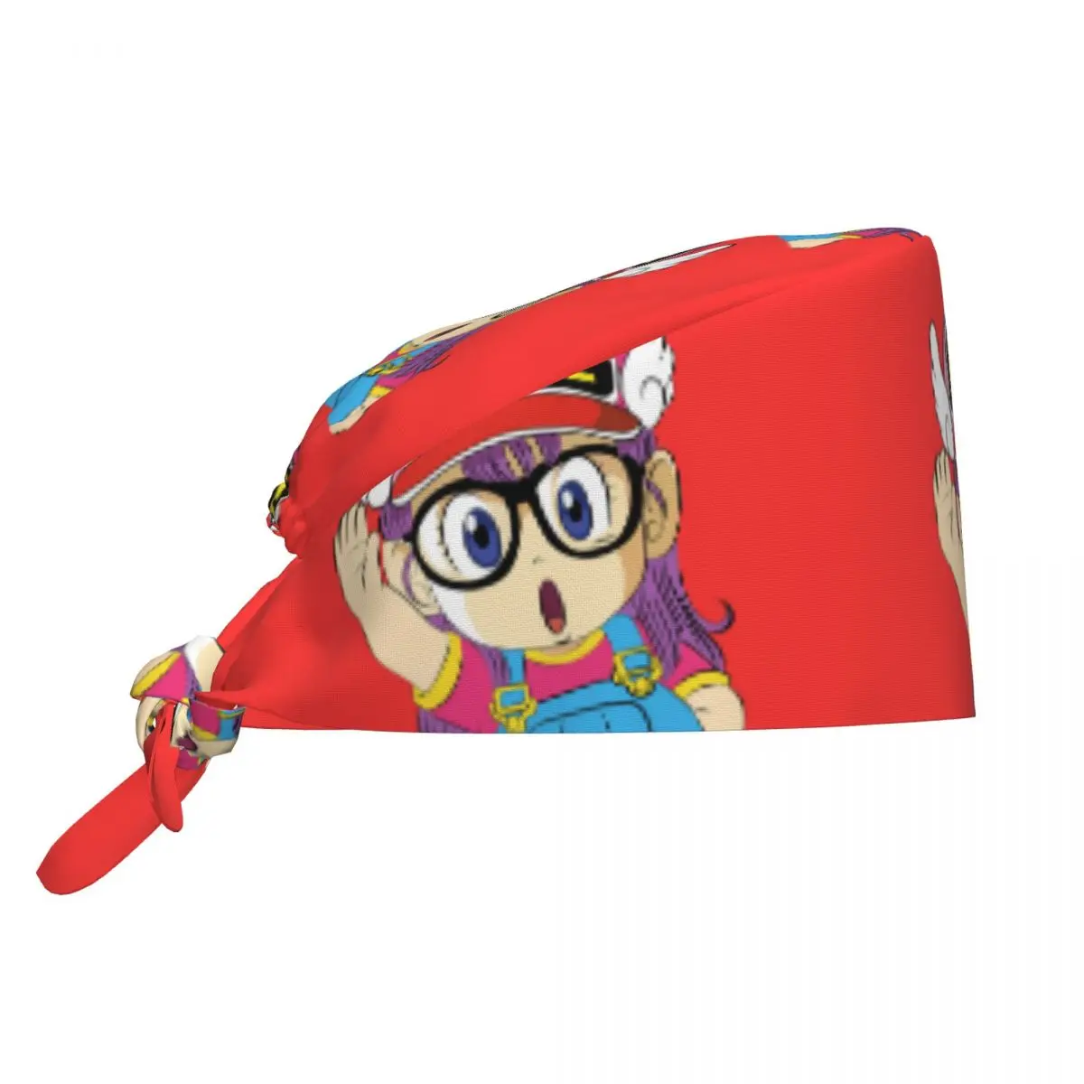 Urocza Czapka Medyczna Arale Norimaki Pielęgniarka Chirurg Dr. Slump Anime Manga Lekarz Laboratorium Spa Czapki Robocze Męskie Damskie Czapki Medyczne