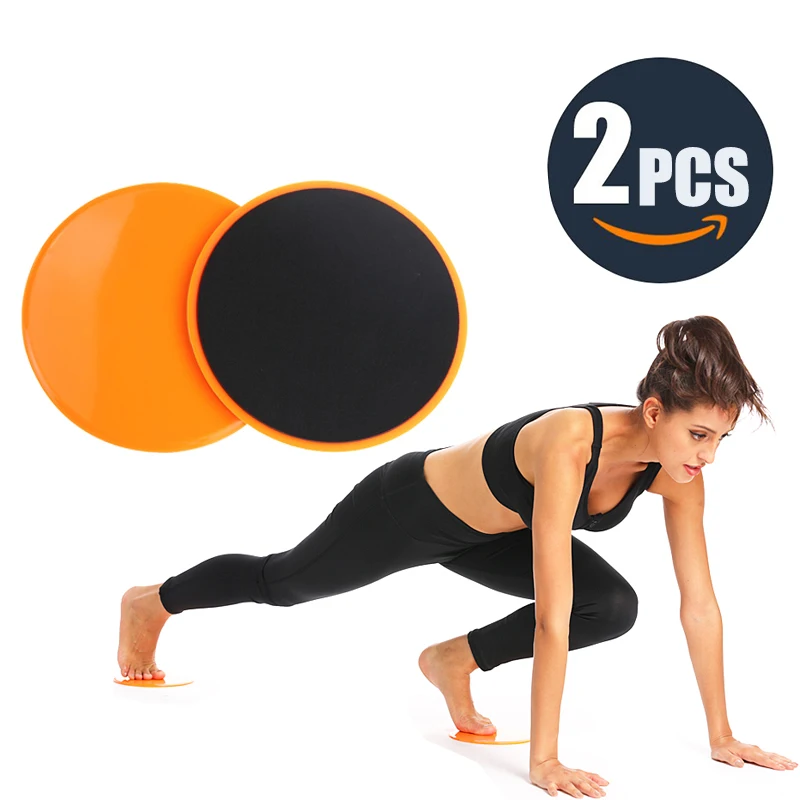 2Pcs Fitness Core Discs Sliders Full-Body Abdominal Core Muscle Training Gliding Plate Sport Yoga Pilates Gym Exercise Equipment