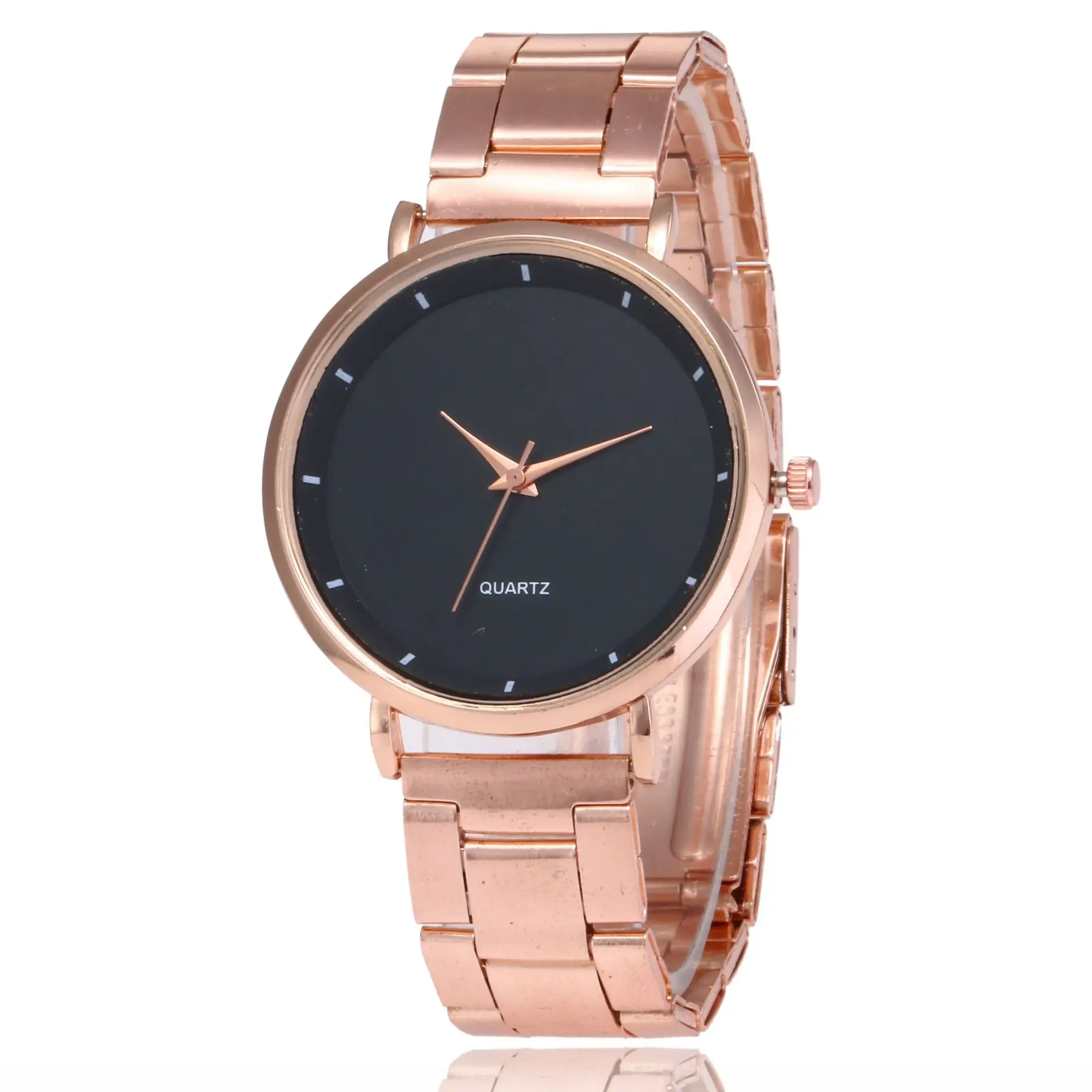 Reloj de lujo de oro rosa para Mujer, pulsera de negocios, regalo femenino, nuevo, 2023