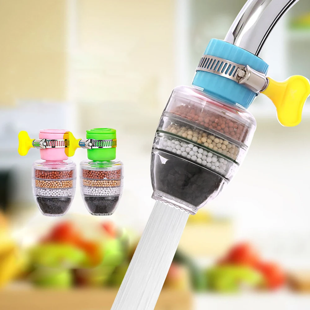 

Фильтры для крепления крана Фильтр для воды для крана Очиститель Кухонный кран Фильтрация Активированный уголь Удаляет хлор Фторид Тяжелые металлы