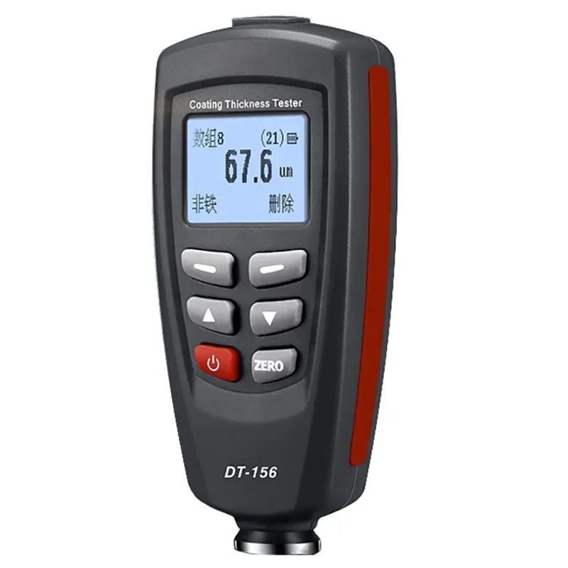

DT-156 LCD Coating Fe/NFe Thickness Meter Car Paint Depth Gauge Tester 0~1800μ