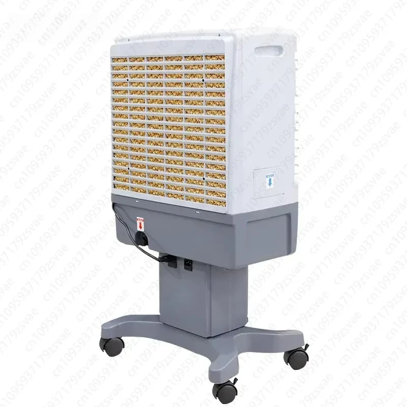Evaporative Mobile Air Cooler Air Curtain SF-20DC 75W 20L 3 Speed Regulation Ceiling Installation Explosion-proof Silver
