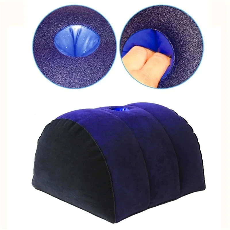 Thickened Portable Inflatable Pillow Aid Positions Support Husband And Wife Positions Support Air Cushion Night Relax Pillow