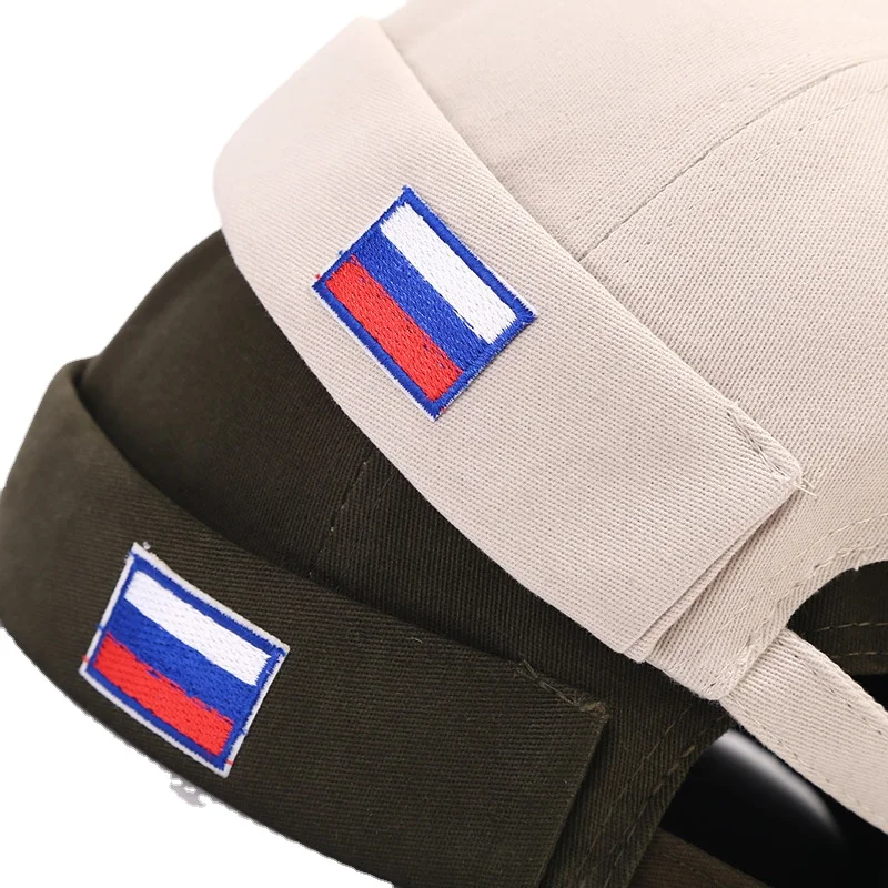 ใหม่รัสเซียหมวกบุคลิกภาพ Street Hip Hop Skullies ผู้ชายผู้หญิงหมวก Casual Cotton Gorras