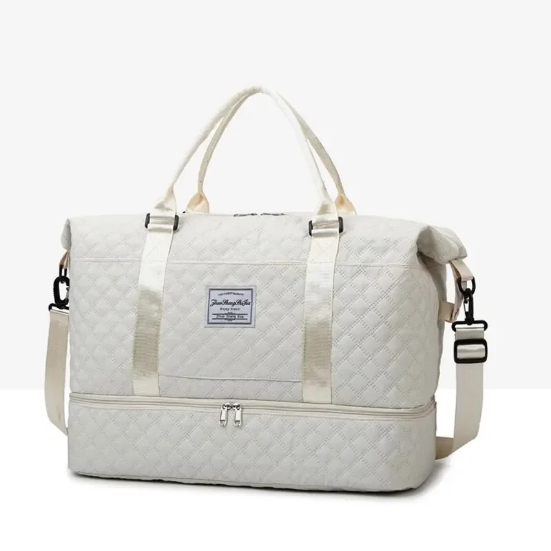 Women's Bag Large Capacity Dry and Wet Separation Individual Shoe Storage Women's Crossbody Bag Travel Bag Sports