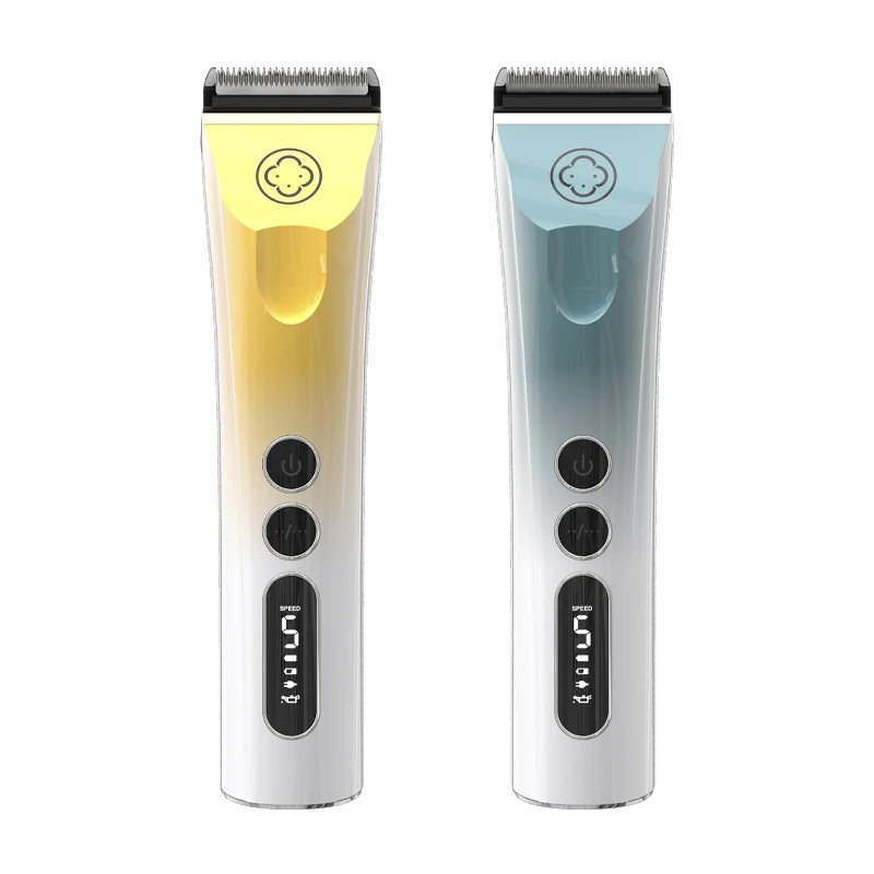 

Madeshow 986F новейший перезаряжаемый высокоскоростной двигатель, беспроводной водонепроницаемый съемный электрический триммер для волос для мужчин