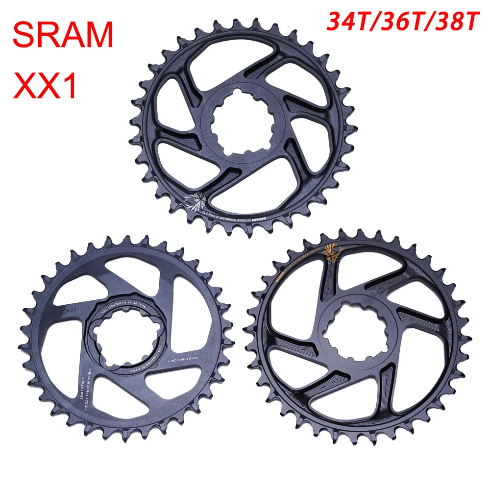 

Звездочка для горного велосипеда с узкой шириной 34T 36T 38T для SRAM XX1 X9 XO x01 Eagle NX