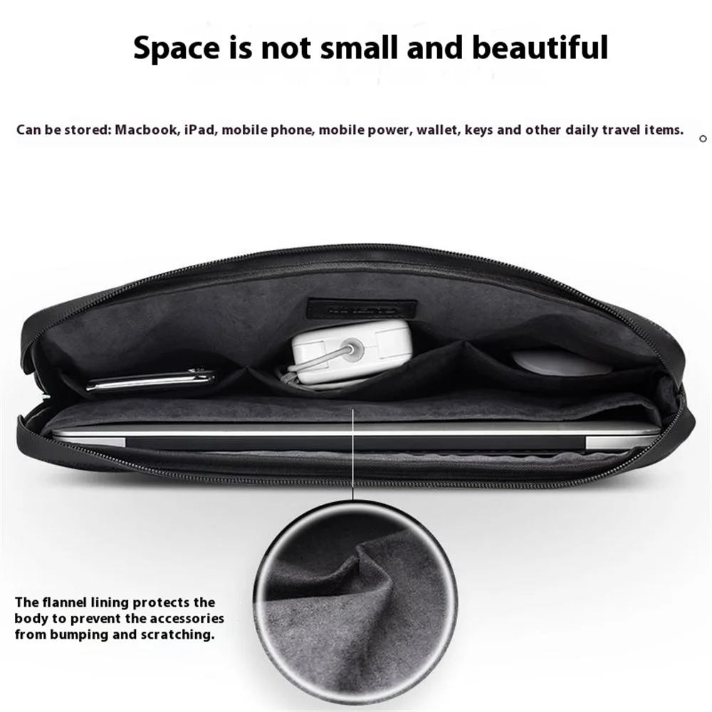 Obrázek 3: QIALINO pro 15 palec notebook rukáv brašna vodotěsný nárazuvzdorné nesoucí pouzdro s madlo řemen