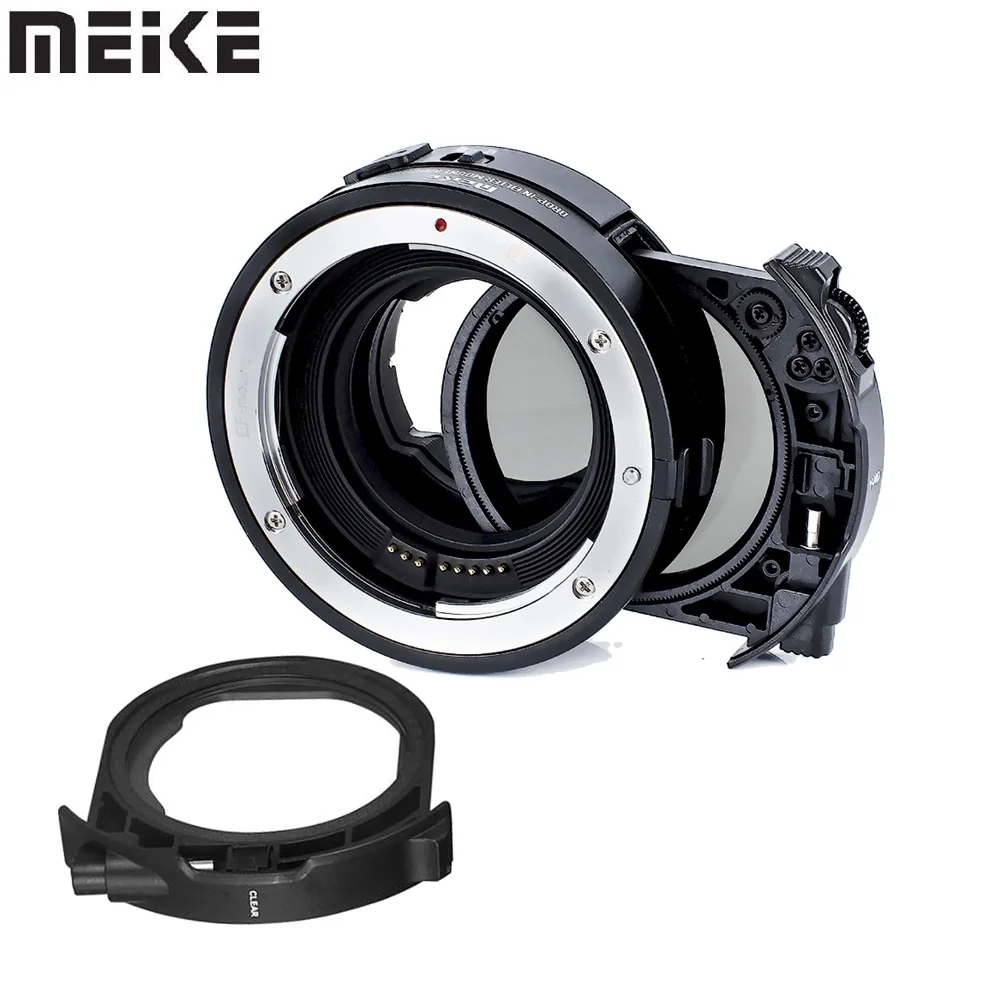 Meike MK-EFTE-C Drop-in VND Auto-Focus Mount Lens Adapter for Canon EF /EF-S Lenses to Sony E Mount A9 A7III A7II A7 A7R3 A7R4