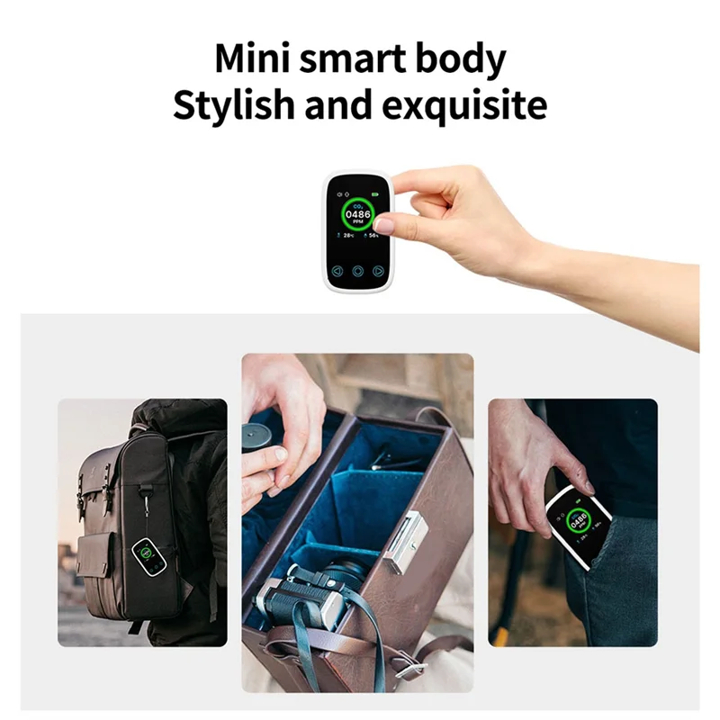 

FORW-Mini 3 в 1, ЖК-цифровой детектор углекислого газа, тестер качества воздуха, многофункциональный термометр CO2, гигрометр, датчик NDIR