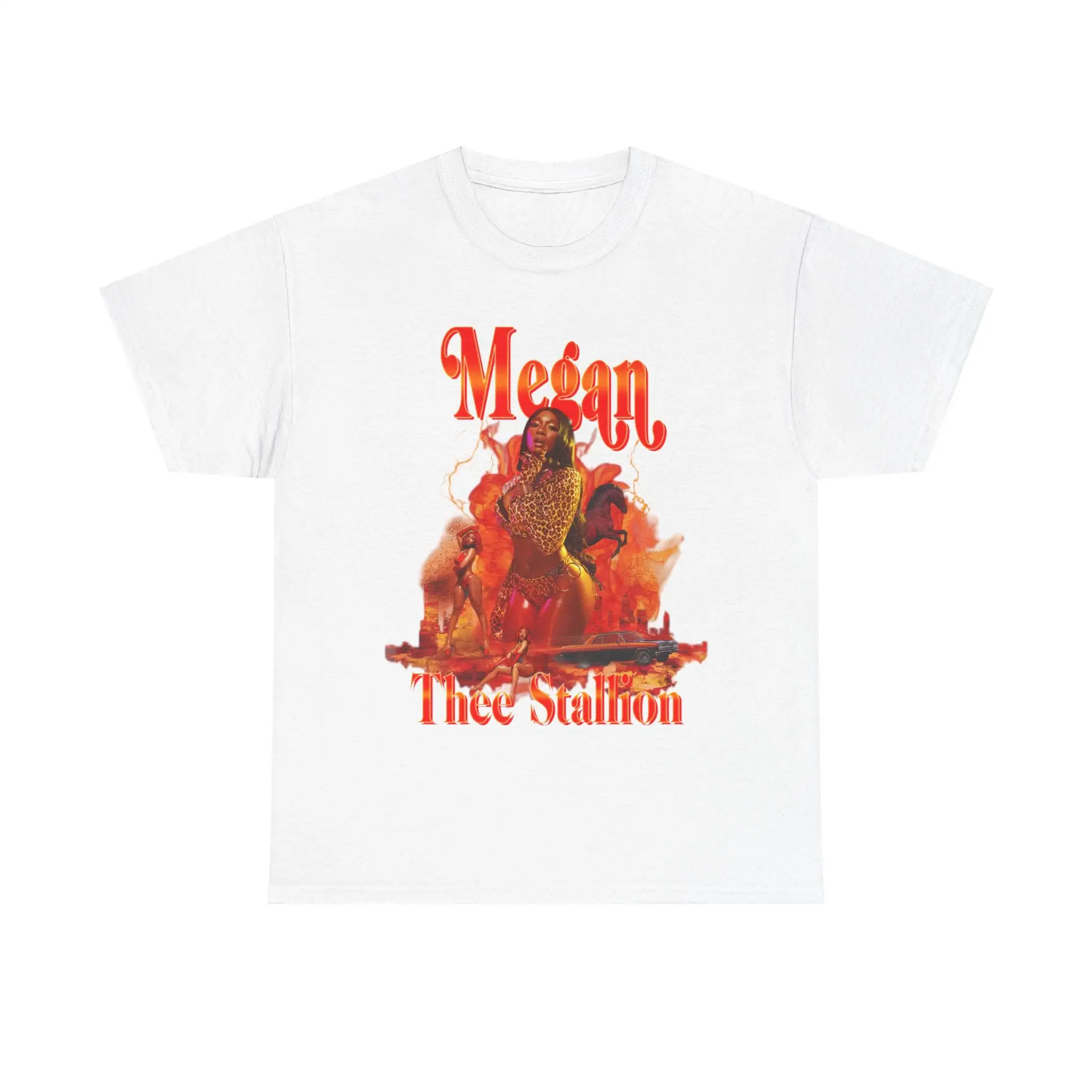 Megan Thee Stallion shirt vintage merch 90's throwback T Cotton