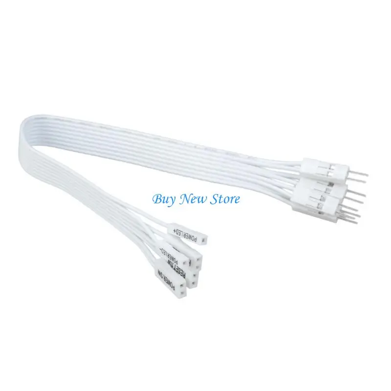 20CE Computer Motherboards Switches Hard Disk Solid Disk LED/PLED/ Power Reset SW Extension Cable 20/30/50/100cm