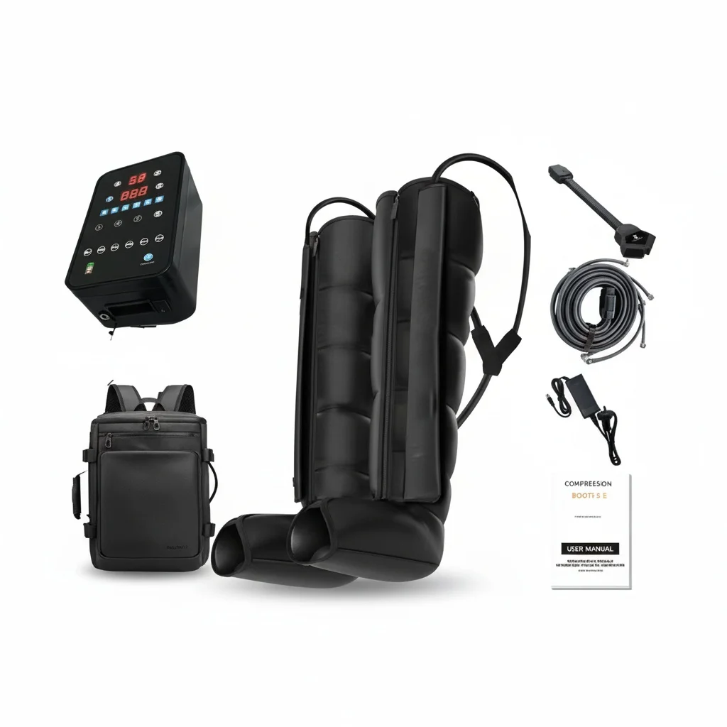 

Wireless Leg Massager, 360 Degree Air Compression Foot Massager, 8 Intensity Modes Electric Calf Massager, Air Bag Massager