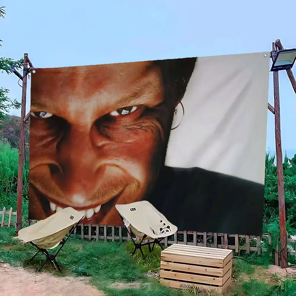 Singer Aphex Twin 19 Retro Flags Multiple Choice Living Studio Booth Interior Decoration Banner