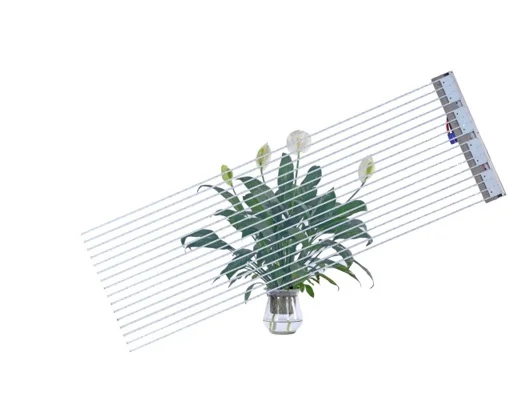 Customizable High Resolution Led Film Screen Transparent Display Glass Installed Flexible Crystal Film Display