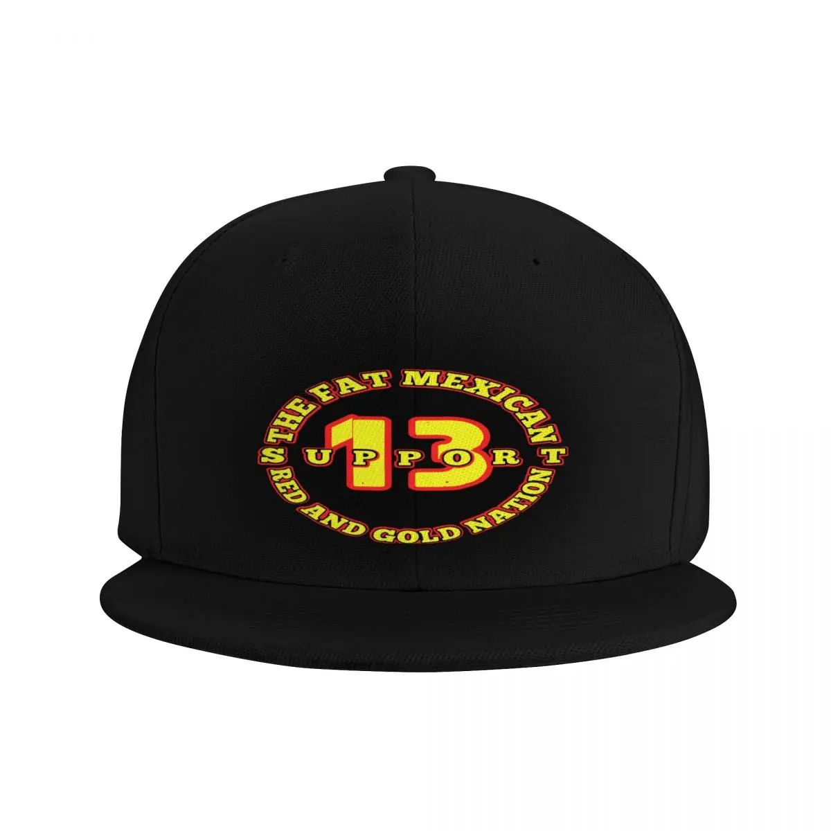 New Red Gold Nation Bandidos Support Logo Man Cap Ball Cap Caps For Men Baseball Cap Man Man Hat Baseball Cap