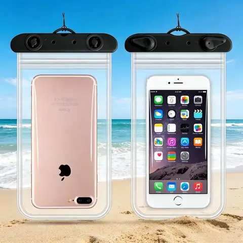 HD Touchscreen Photography Phone Waterproof Bag Large Transparent Swimming Drifting Outdoor Diving Camera Phone Waterproof Cover