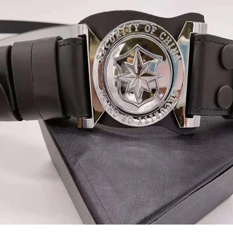 เข็มขัดหนังรักษาความปลอดภัยแบบใหม่พร้อมสายคาดลำตัวแบบไขว้ ความกว้าง 5 ซม. สำหรับการแสดง