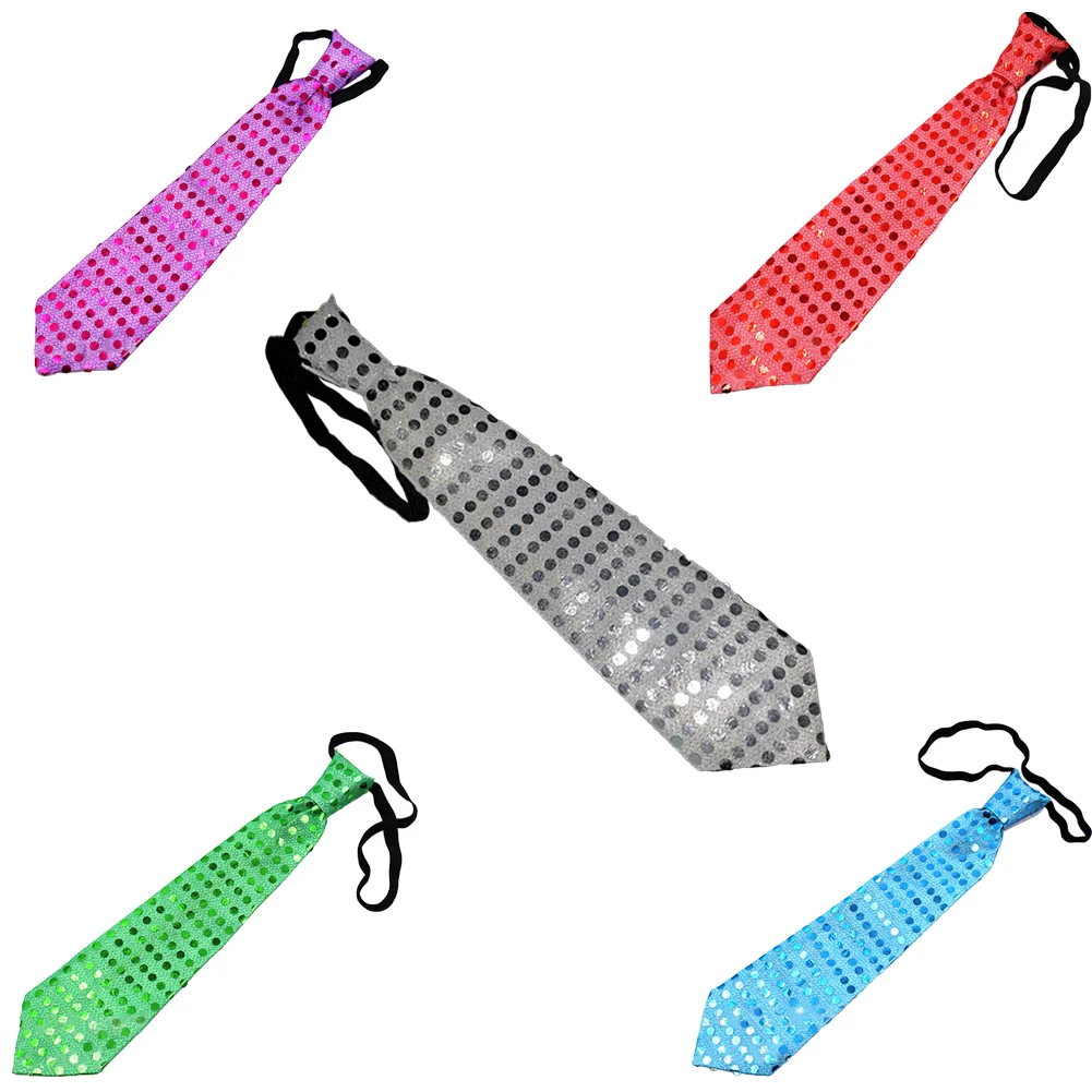 Nministériels d papillon lumineux à paillettes pour hommes et femmes, cravate de la présidence, fête de Noël, club, bar, cadeau de mariage, lumières LED clignotantes, cravates pour garçons