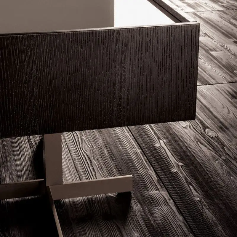 bedside table, minimalist light luxury bedroom bedside table, installation-free creative metal edge table