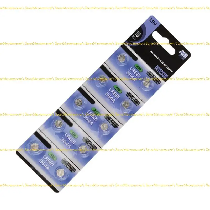 W91A 10PIECES COMPACTAMENTE BOTURAS ALCALINAS BATERIAS CELULA COINA para vários usos