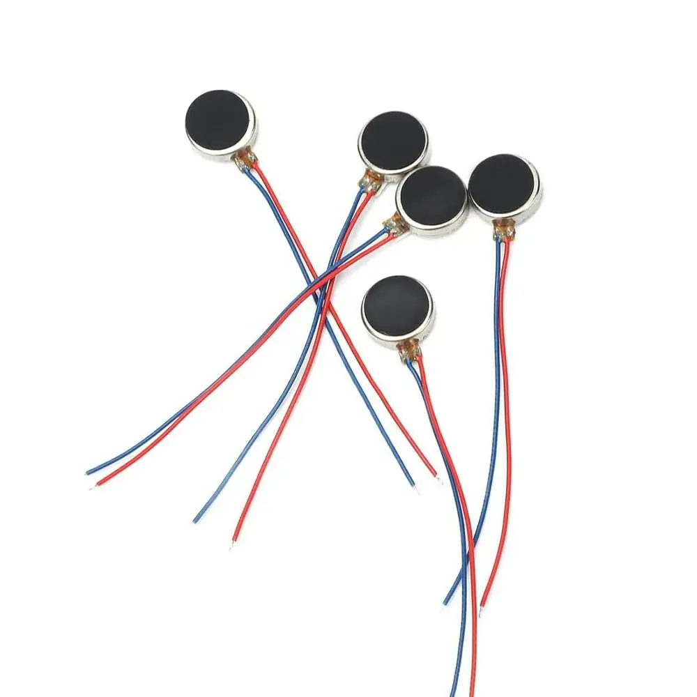 10Pcs DC 3V 3-5V Micro Vibration Motor 0820 0827 0830 0834 1027 1030 1034 1234 Coin Button Motor Copper Alloy Shell
