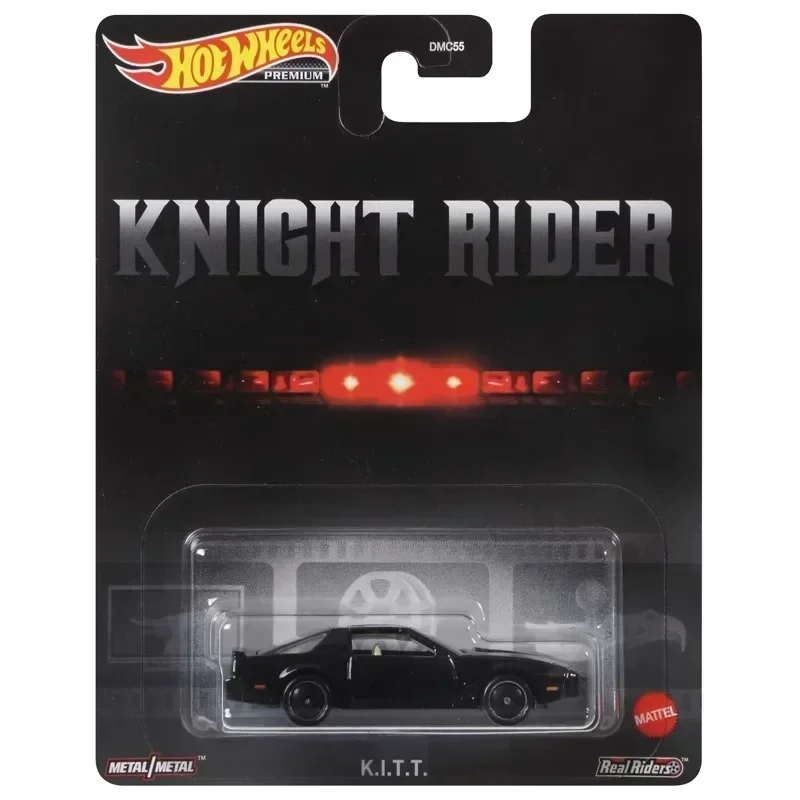 Original Hot Wheels Car Knight Rider K.I.T.T Toys for Boys Voiture 1/64 Alloy Diecast Super Pursuit Concept Kids Birthday Gift