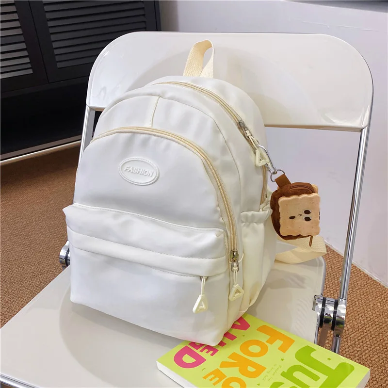 New Children\'s Backpack Japanese Style Ins Letter Simple Female Student Mini Travel Backpack Kindergarten School Bag