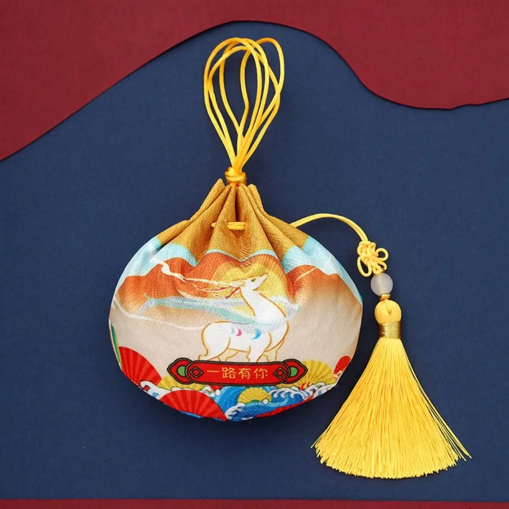 with Tassel Dragon Boat Festival Sachet Chinese Style Dragon Boat Women Jewelry Bag Handmade Hanging Chinese Style Storage Bag