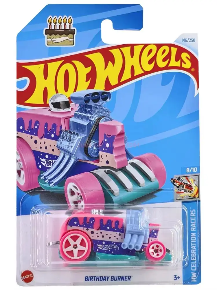 Original Hot Wheels C4982 Donut Drifter Pink White Green 1/64 Diecast Collect Car Model Desktop Ornament For Boy Birthday Gifts view 6