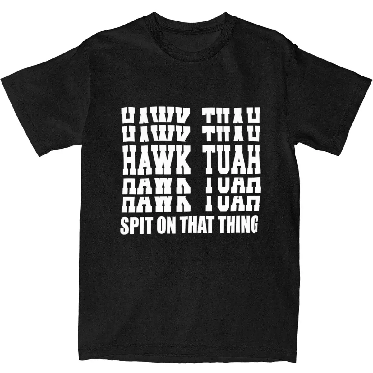 Men Hawk Tuah Spit On That Thang Classic T Shirts Cotton Top Tees Summer Funny Short Sleeve T-Shirt O-Neck Novelty Casual Tshirt