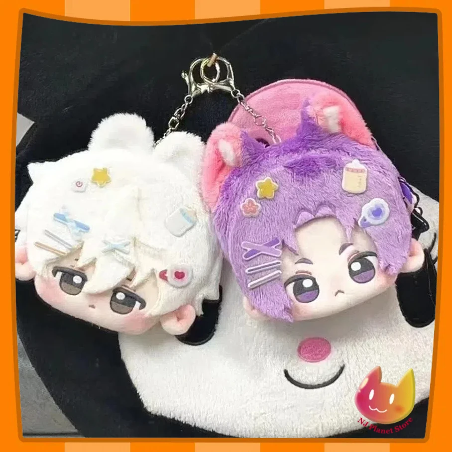 15 Cm Anime BLUE LOCK Nagi Seishiro Mikage Reo Cotton Doll Change Purses Cartoon Maumet Coin Purse Puppet Coins Case Xmas Gift