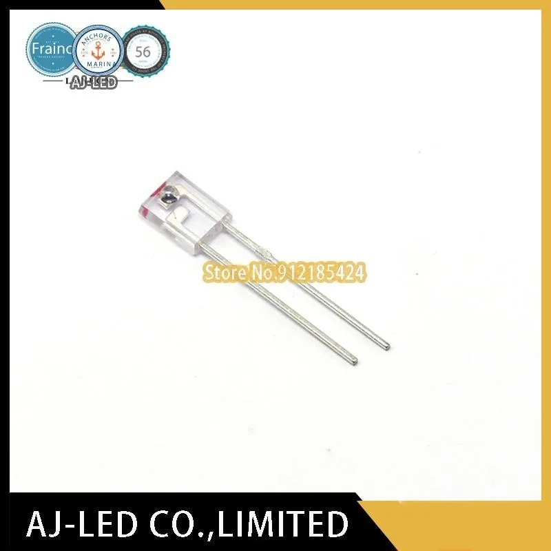 50pcs/lot LTR-301 phototransistor side infrared light-sensitive receiver tube wavelength 940nm