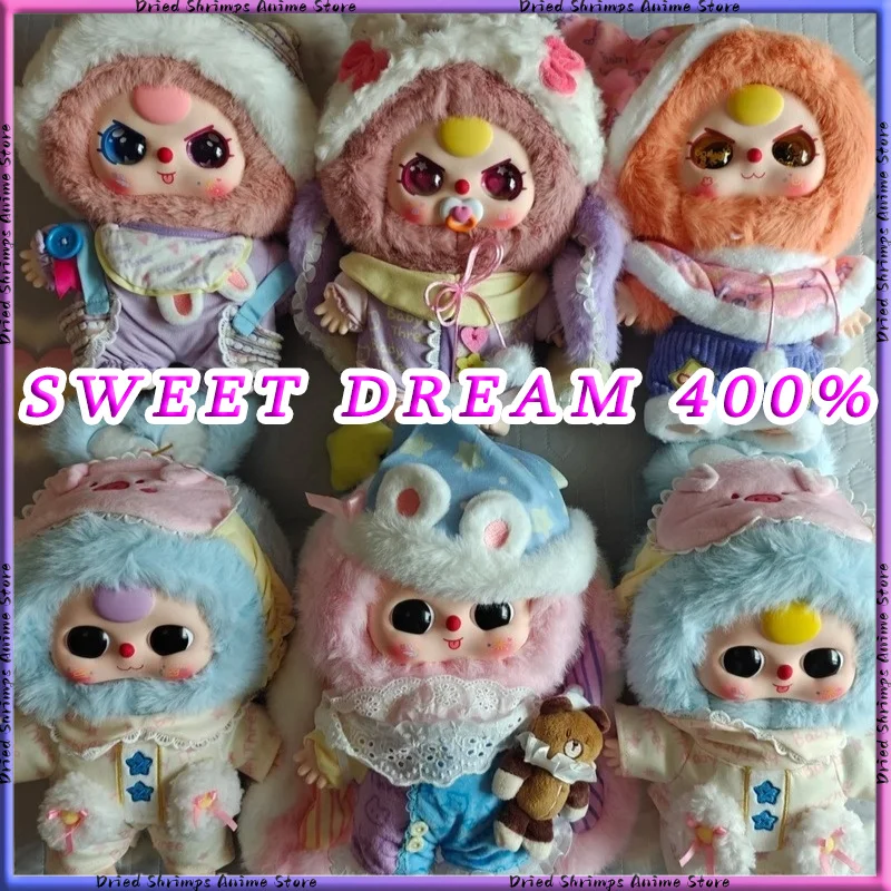 

Baby Three Sweet Dream 400% Overall Plush Doll Blind Box Trendy Toy Ornament Decor Accompany Sleep Girl Birthday Fun Toys Gifts