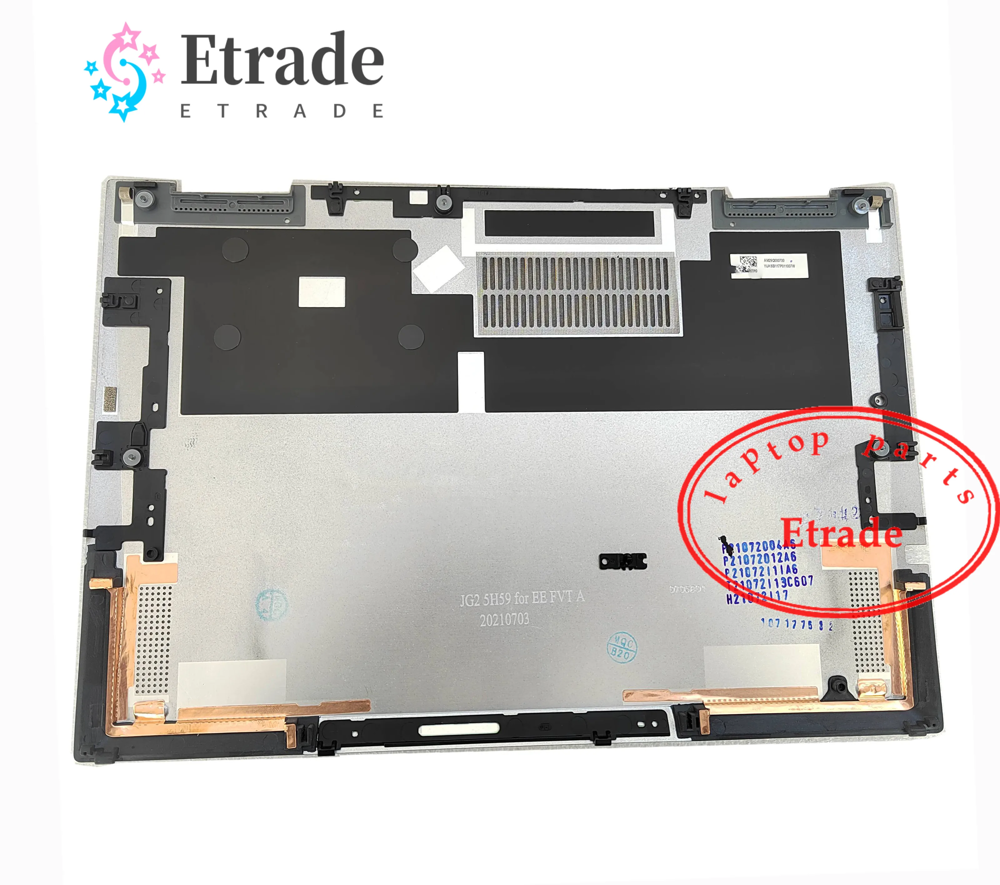 Imagem -02 - Original para Lenovo Thinkpad x1 Yoga Gen 2023 Portátil Inferior Base Case Capa Am29q000700 Am29q000600 Novo