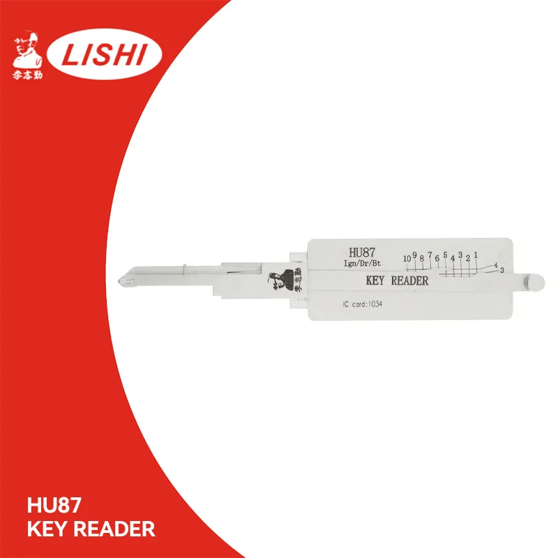LISHI 2 IN 1 TOOL HU87 KEY READER
