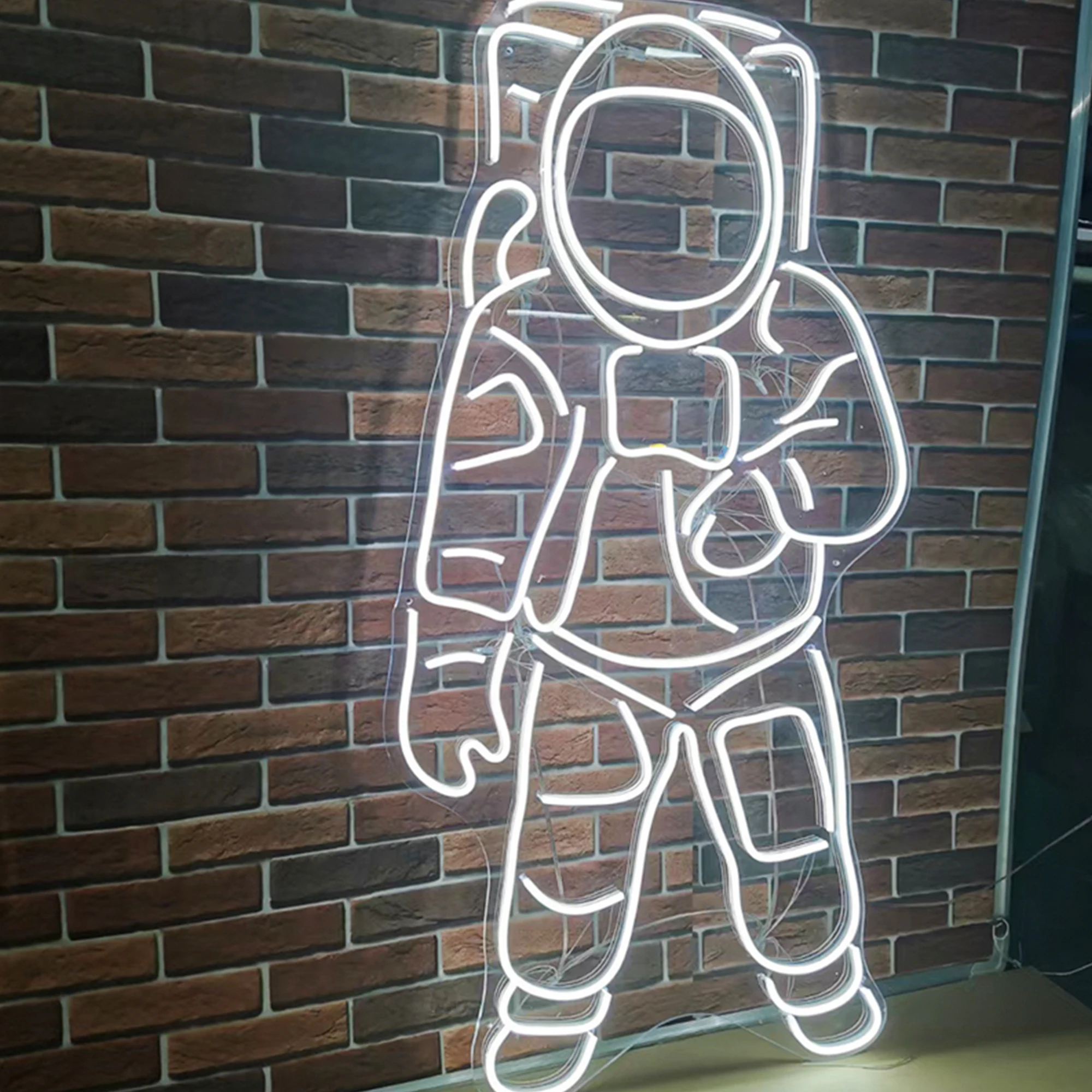 Custom decorative LED Neon signs flexible attractive decoration universe space astronaut