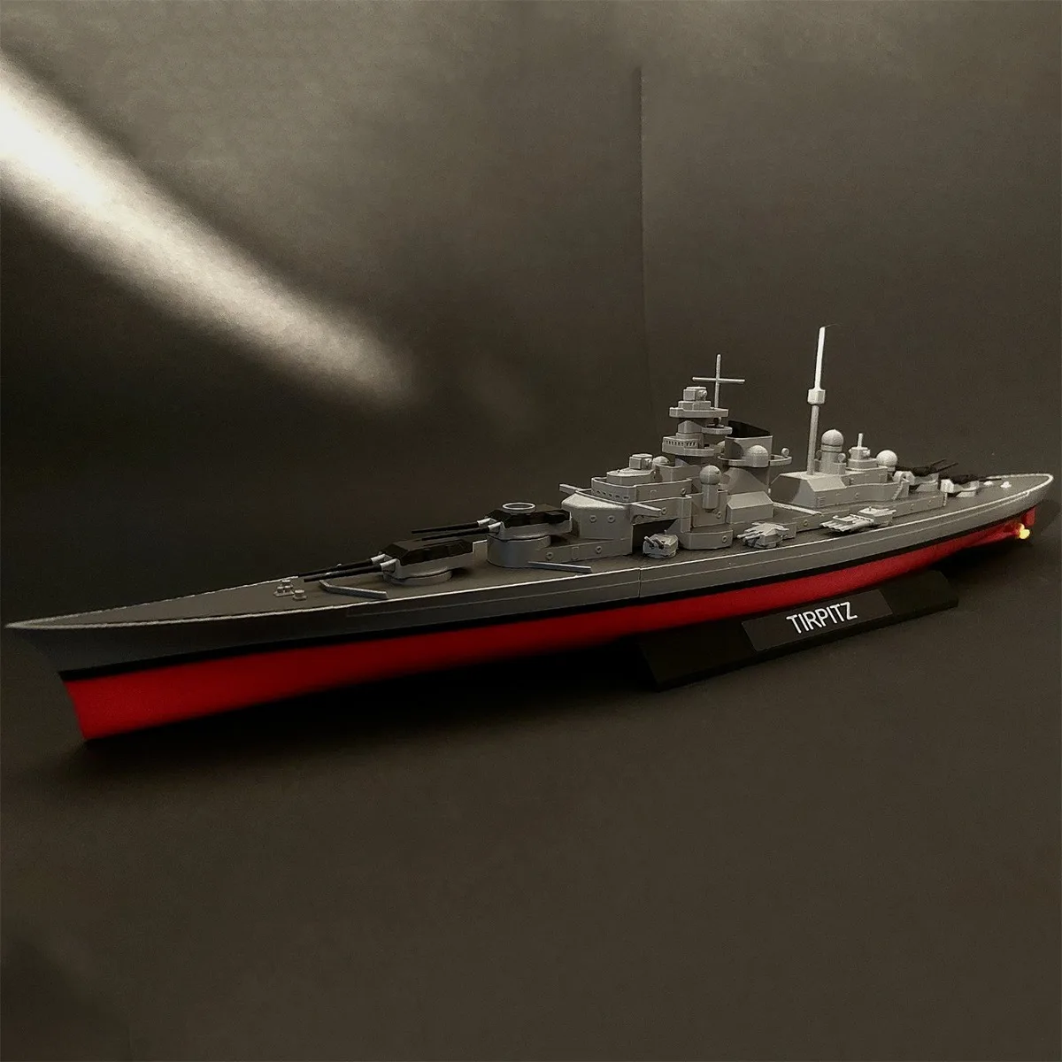 

1/700 Bismarck-class Tirpitz Battle Ship Model 35.5cm 3D Printed Ship Static Model Kit Ship Toy Adult Toys Ornaments