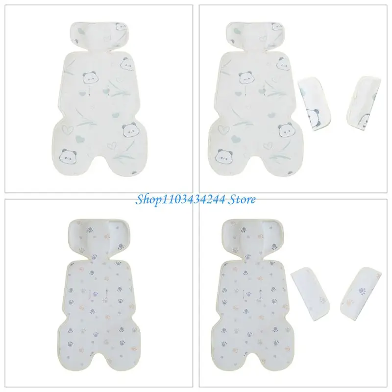 

G2TC Многофункциональная детское вагоновое сиденье Ледяное охлаждающее прокладка шелк с мягкой дышащей дышащей