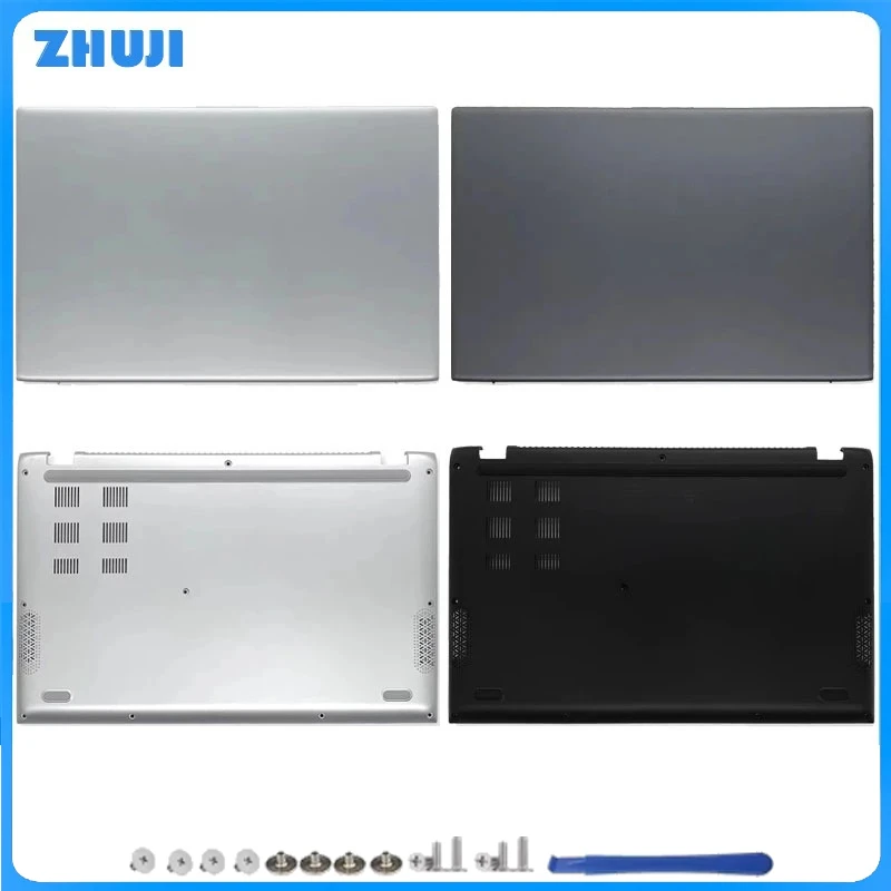 

Для VivoBook 14 X412 V4000F R424F A412D новый ЖК-экран для ноутбука, задняя крышка, передняя панель, упор для рук, нижняя нижняя часть корпуса, серебристый