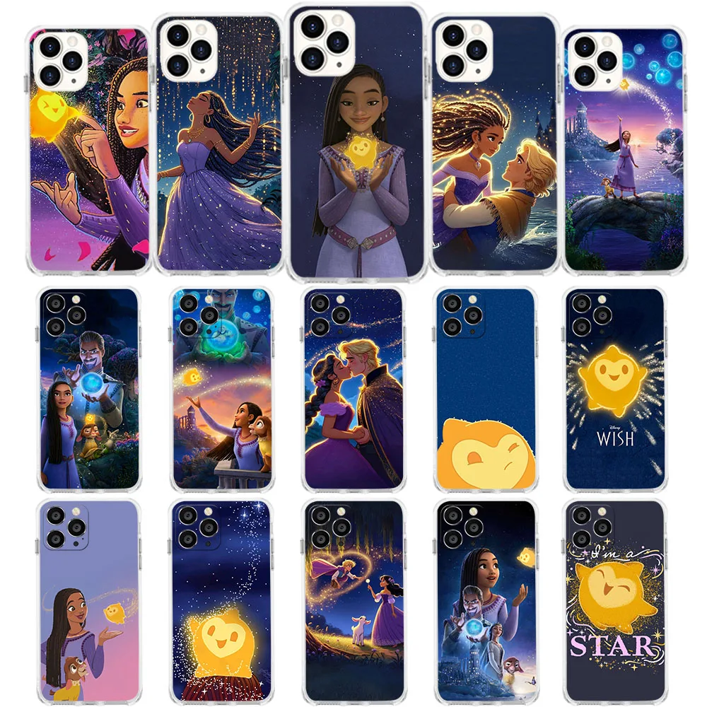 AK-14 Disney Wish Soft Case for Infinix Hot Smart Note Zero 8 8i S5 4 4C 6 X NEO 20i 20 12 G96 Pro Lite