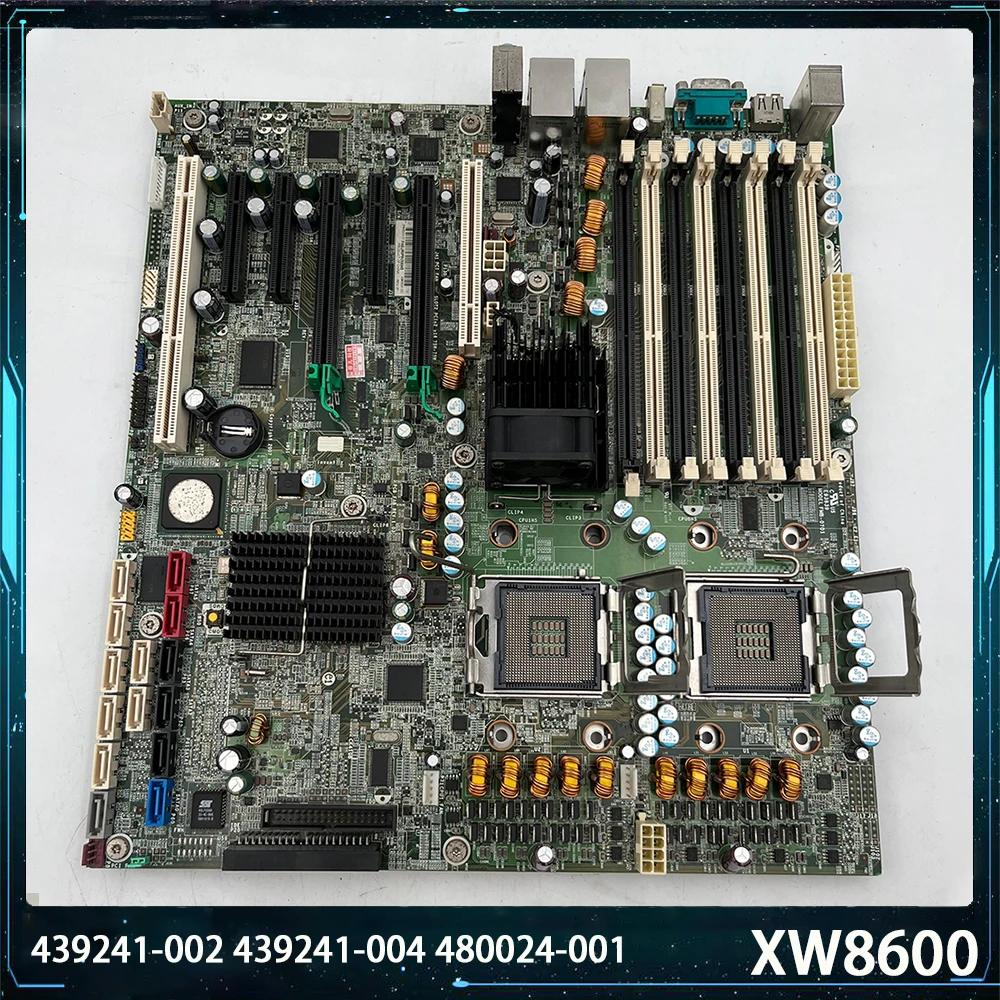 For HP XW8600 439241-002 439241-004 480024-001 LGA771 Workstation Motherboard