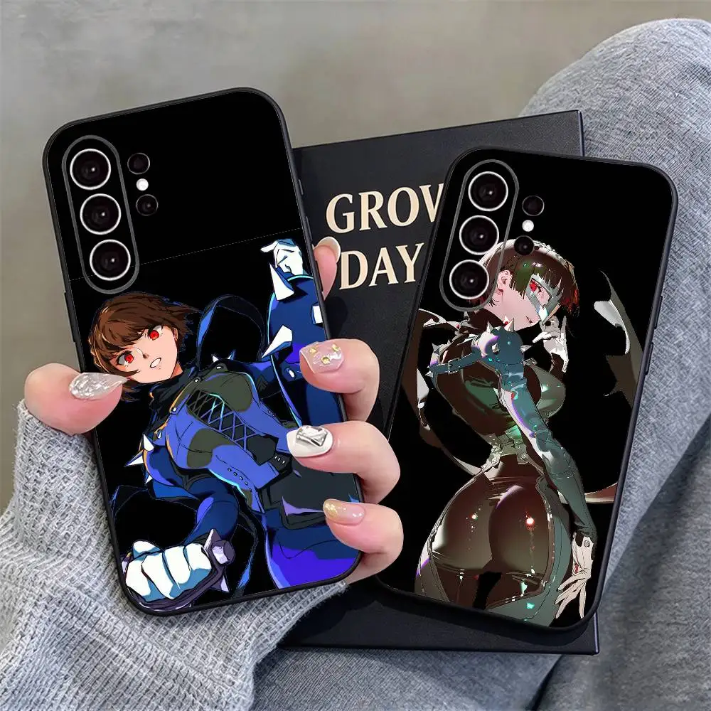 Makoto Niijima Persona 5 Phone Case For Samsung S26,S25,S24,S21,S22,S23,S30,Ultra,S20,Plus,Fe,Lite,Note,Black Cover