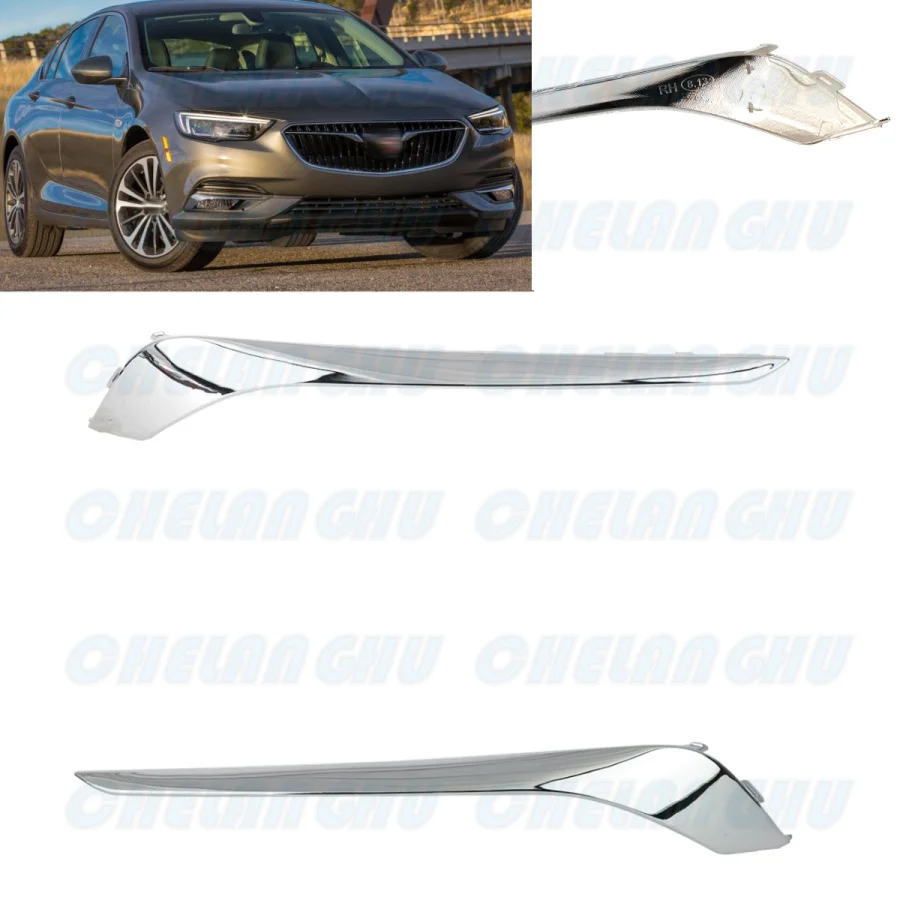 

For Vauxhall/Opel Insignia B /Buick Regal Sportback 2018 2019 2020 Front Fog Lights Lamp Grille Cover Trim Car accessories