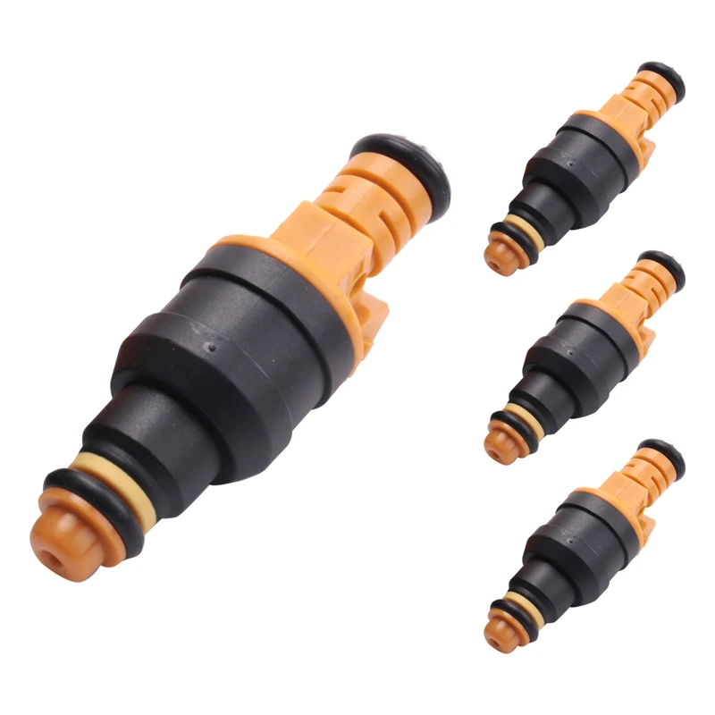 

4PCS Car Fuel Injectors Set 0280150762 Fit for Peugeot 405 505 Volvo 240 244 245 740 780 940 1.9L 2.2L 2.3L