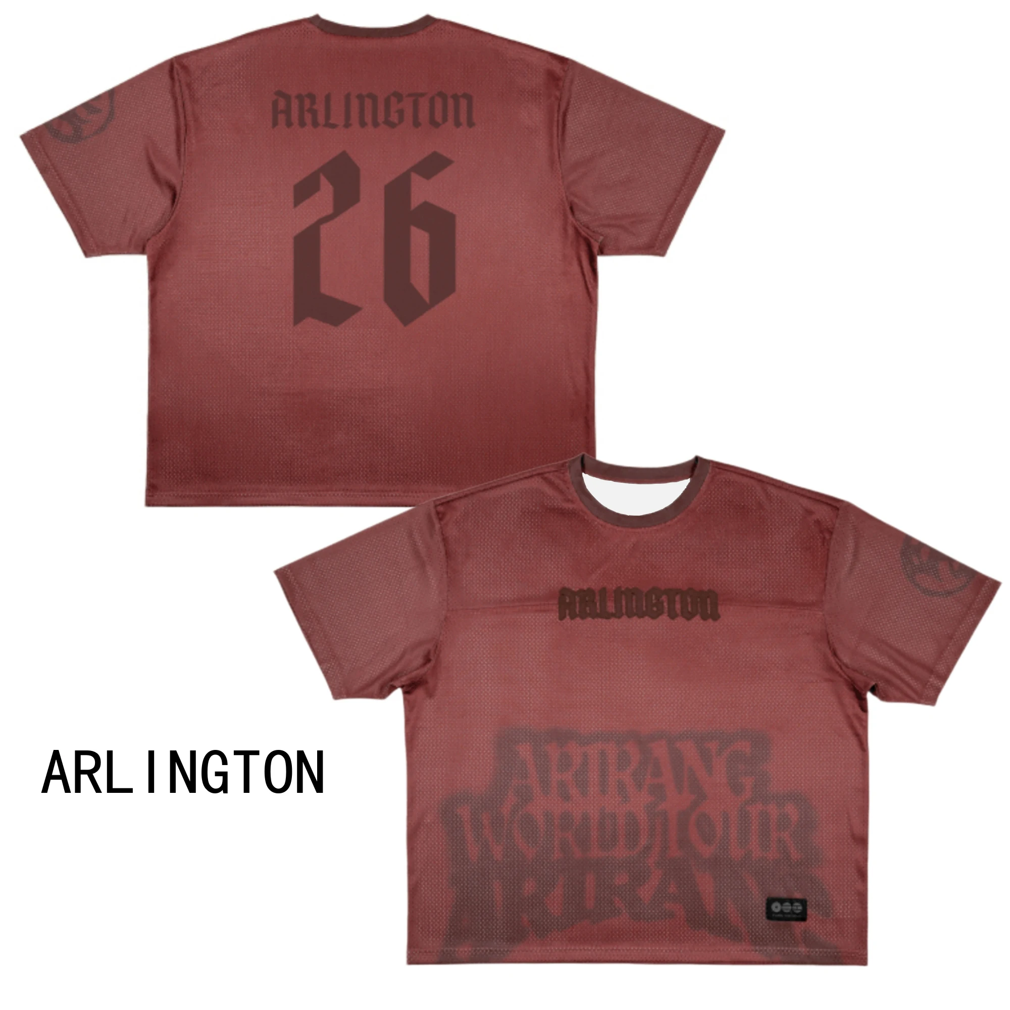 2026 Neue BTS Arirang World Tour für Los Angeles Chicago City Unisex T-Shirt ARMY Y2k Atmungsaktives Schnelltrocknendes Jersey für Männer und Frauen – Detail 4