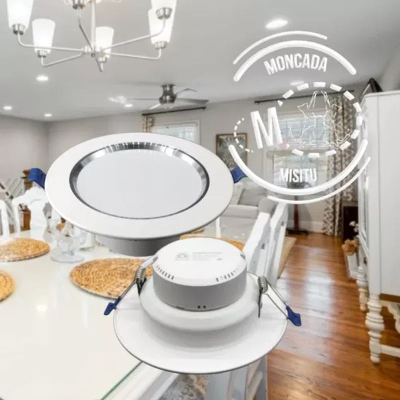 Luz acetinada de 12 W construída – Navio versátil, parede, luminária pendente