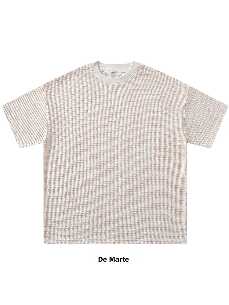 t-shirt-decontracte-a-col-rond-et-manches-courtes-coupe-ample-style-urbain-polyvalent-toutes-saisons-collection-ete-2025