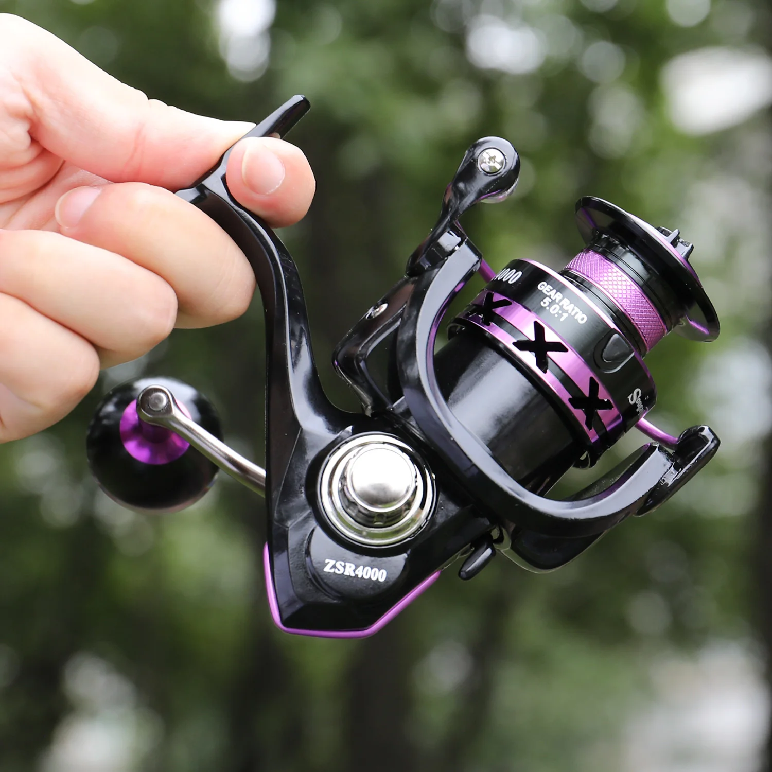 Sougayilang-スピニングリール5.0-2000,最大抗力10kg 5bb,carp釣り
